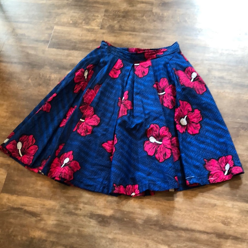Francis + Benedict Floral Midi Skirt